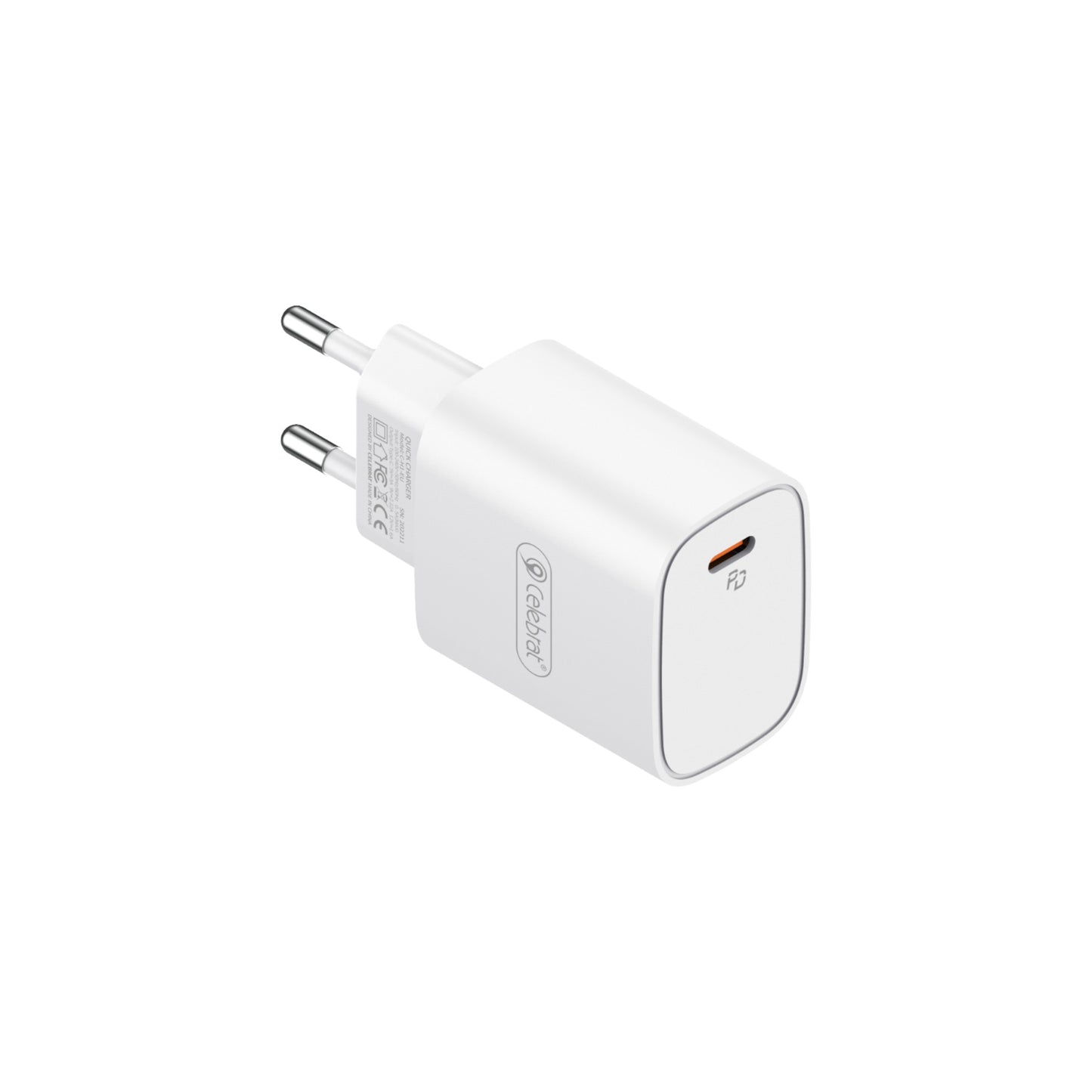 Adaptador USB Carga rápida 20W Celebrat - H1