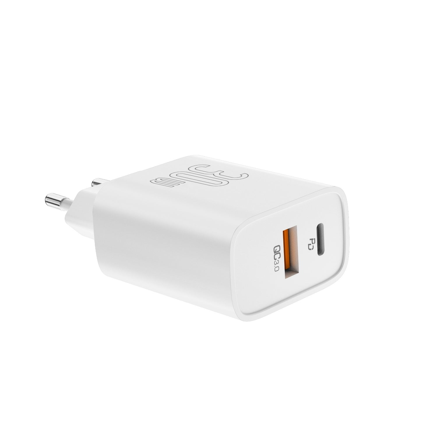 Cargador Tipo C 30W Carga Rápida Power Delivery (PD) - S1