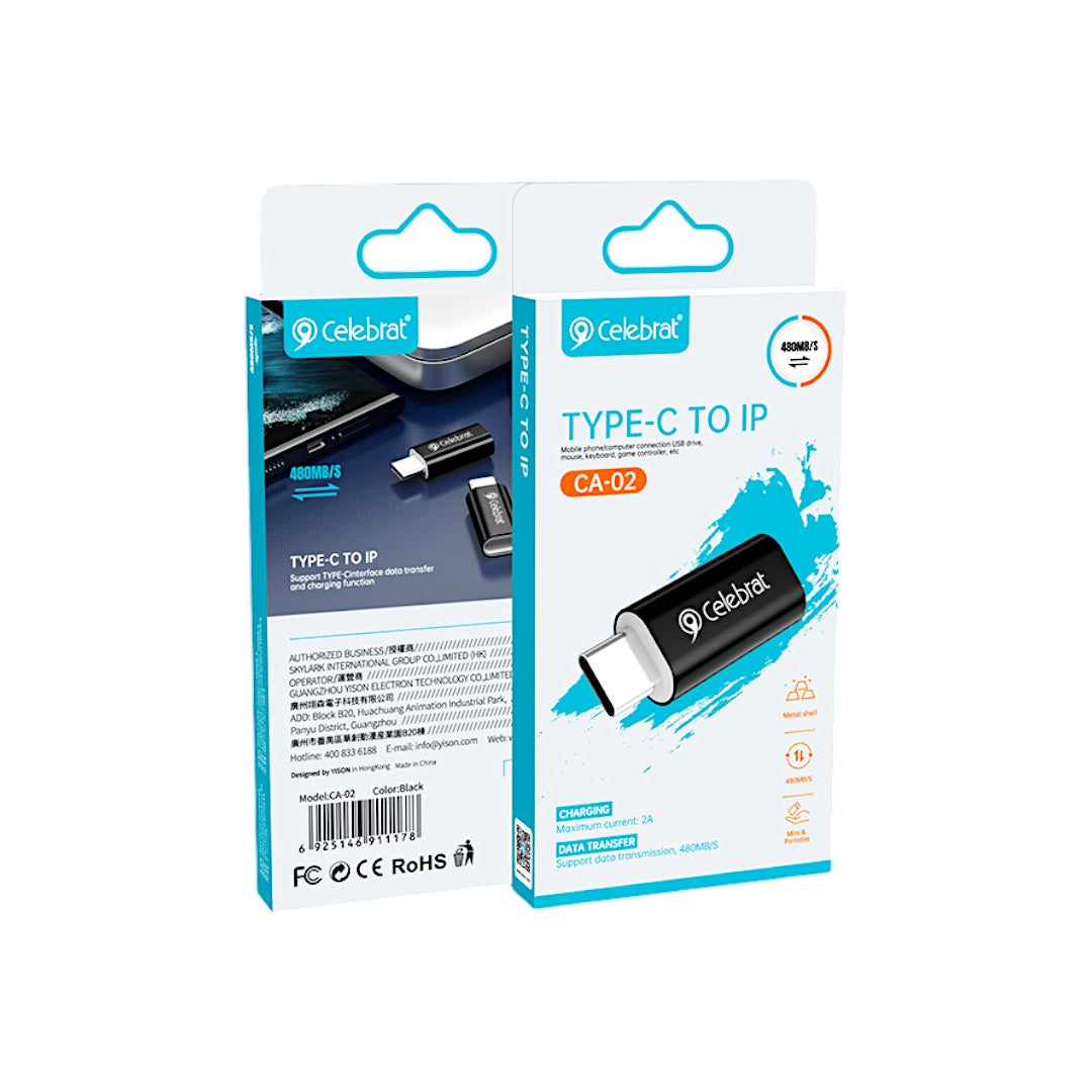 Adaptador OTG de USB-C a Lightning – CA-02