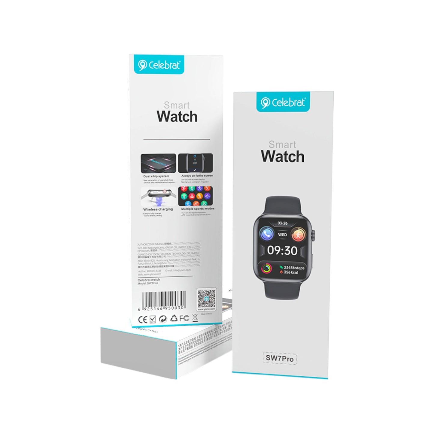 Smartwatch Celebrat SW7 Pro con NFC