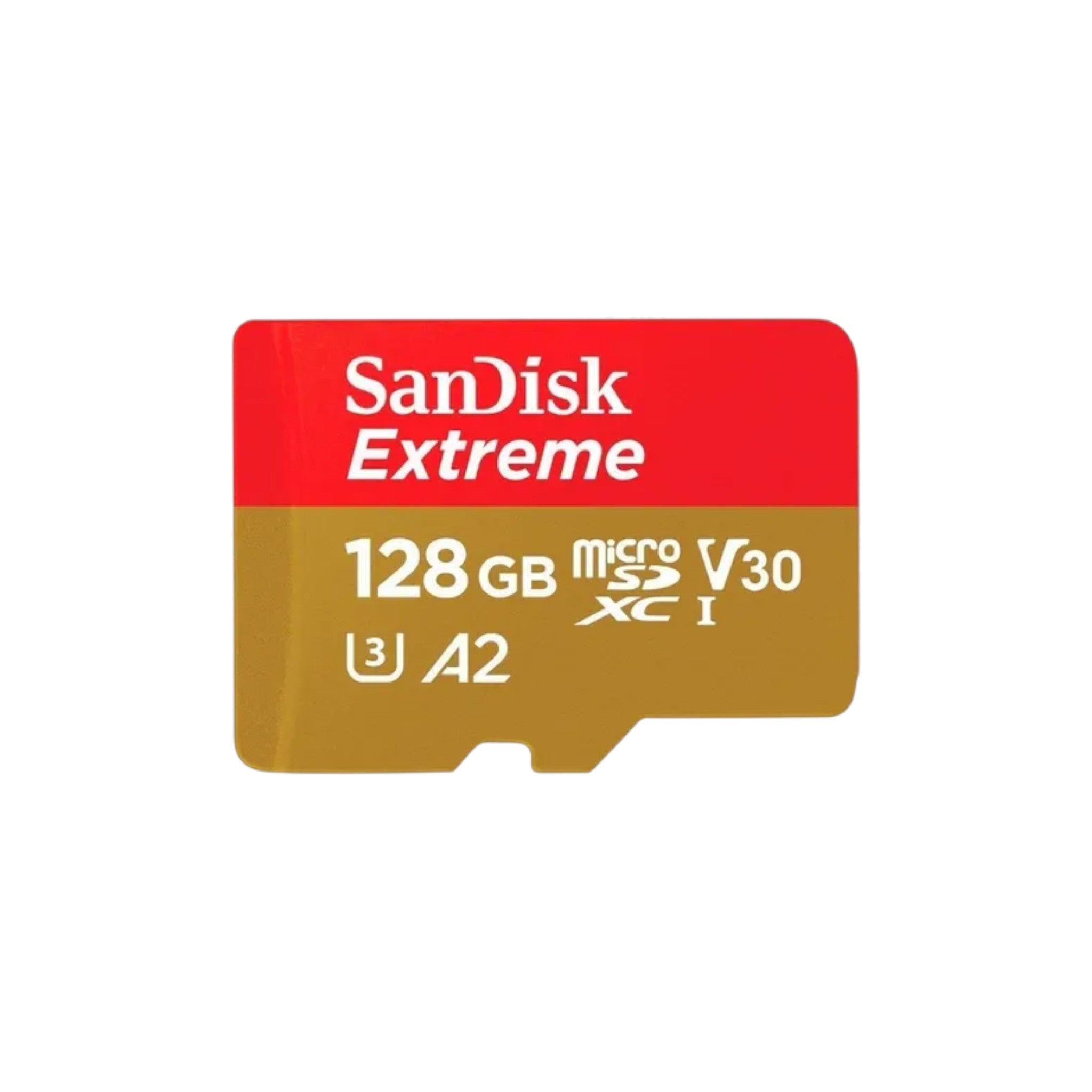 Memoria MicroSD SanDisk 128GB Clase 10 - Extreme UHS-I