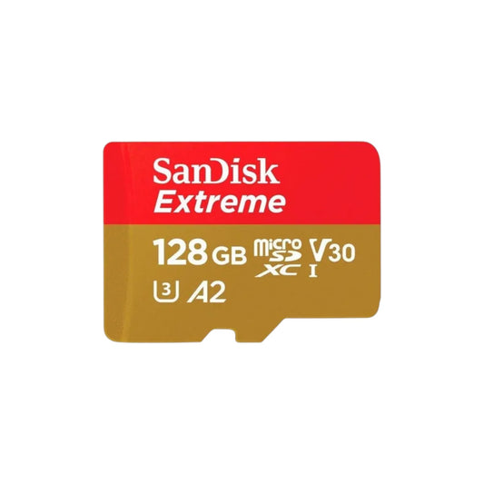 Memoria MicroSD SanDisk 128GB Clase 10 - Extreme UHS-I