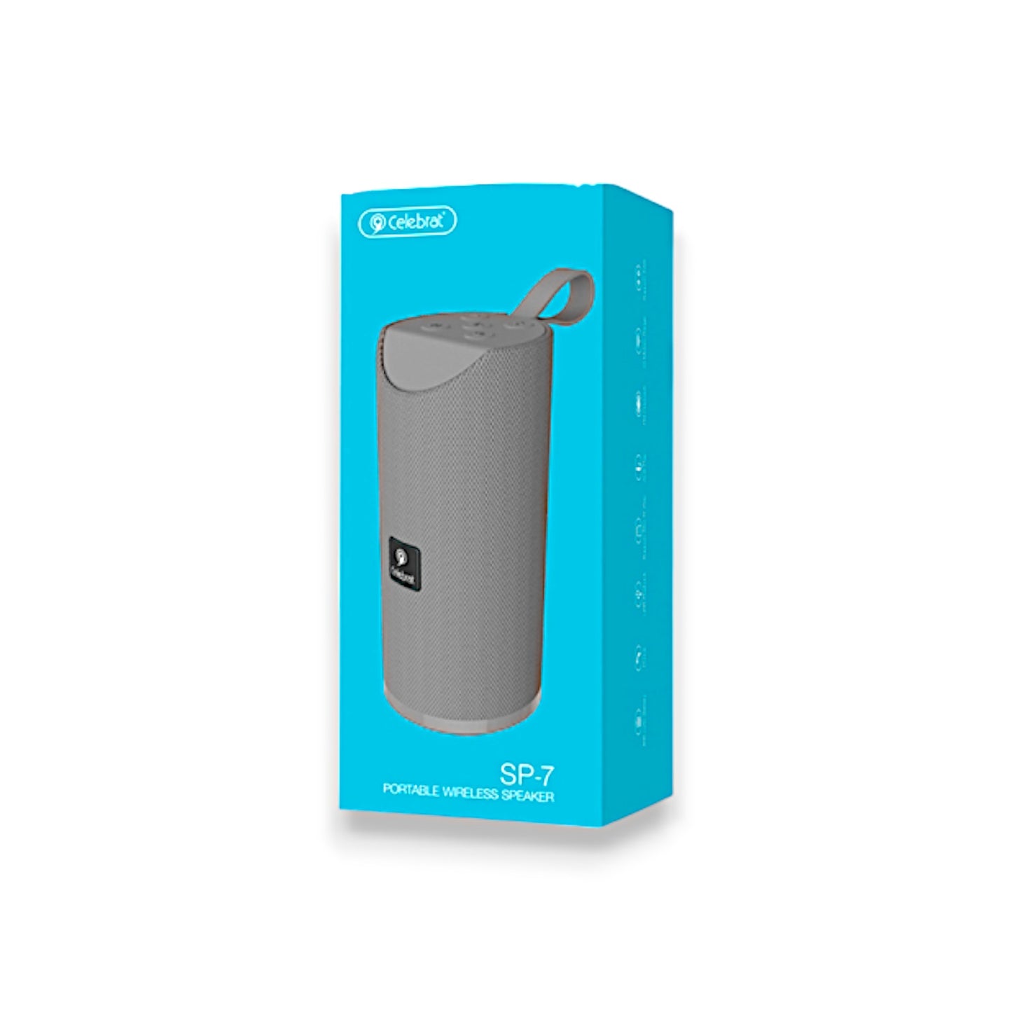Parlante Bluetooth Portátil Celebrat - SP-7