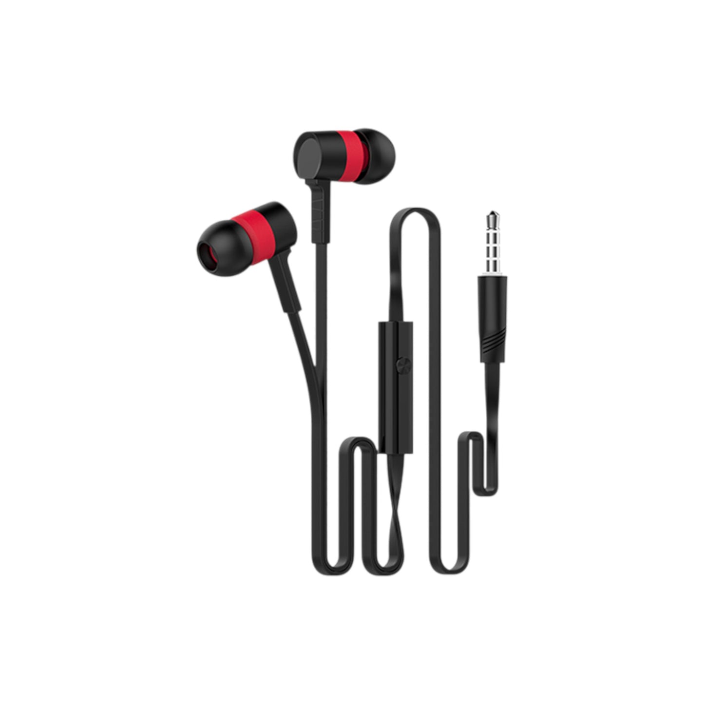 Audífonos manos libres con cable Celebrat - D2 Negro