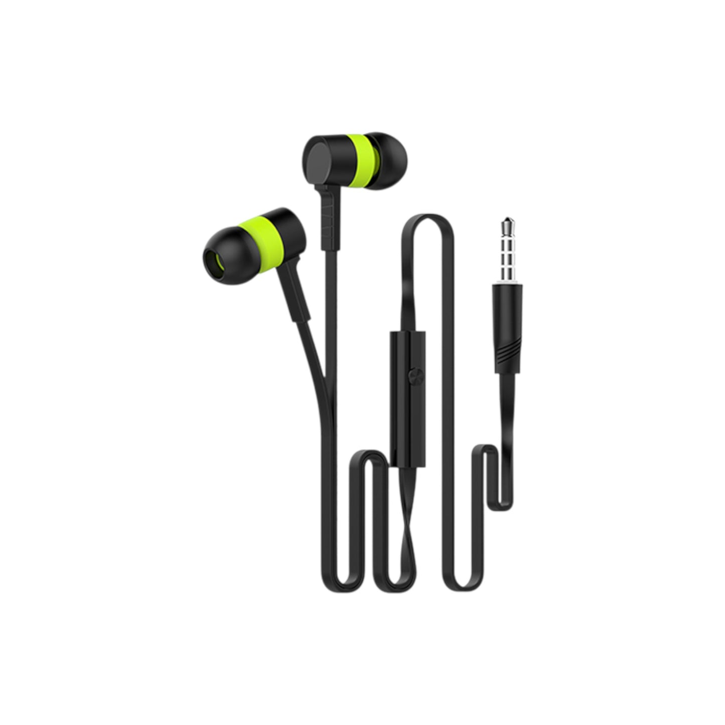 Audífonos manos libres con cable Celebrat - D2 Negro