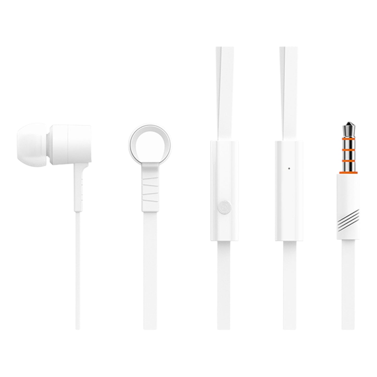 Audífonos manos libres con cable Celebrat - D2 Negro