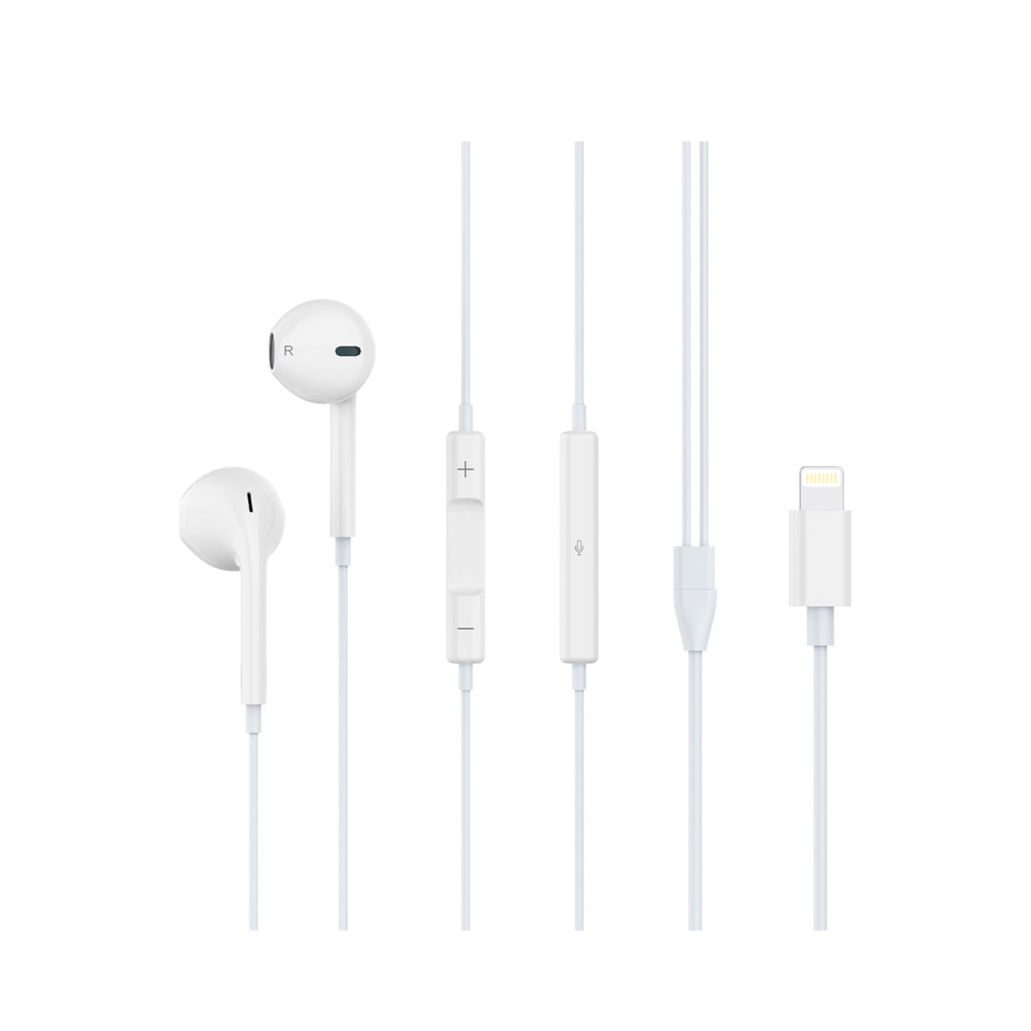 Audífonos manos libres con cable para iPhone entrada Lightning - G17