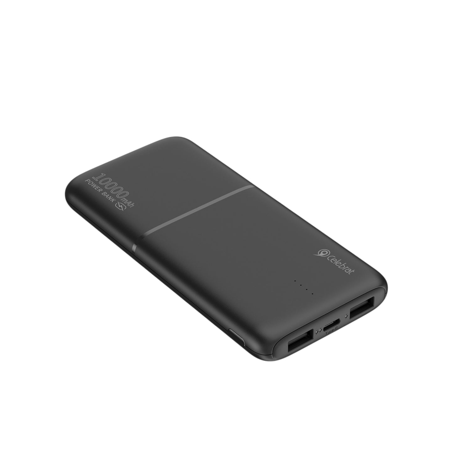 Power Bank de 10.000 mAh con Carga Rápida y Doble Salida USB - PB-06