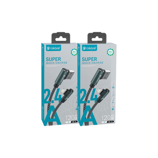 Cable iPhone USB a Lightning con Conector Lateral - HB-16I