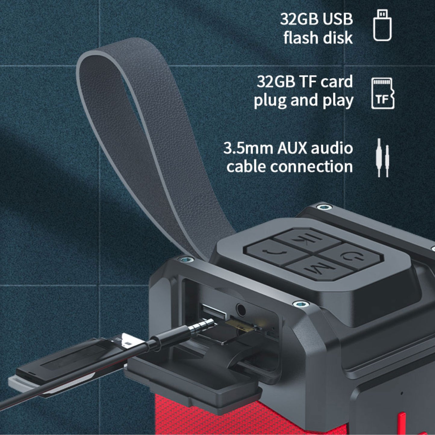 Parlante Bluetooth Yison - WS-7