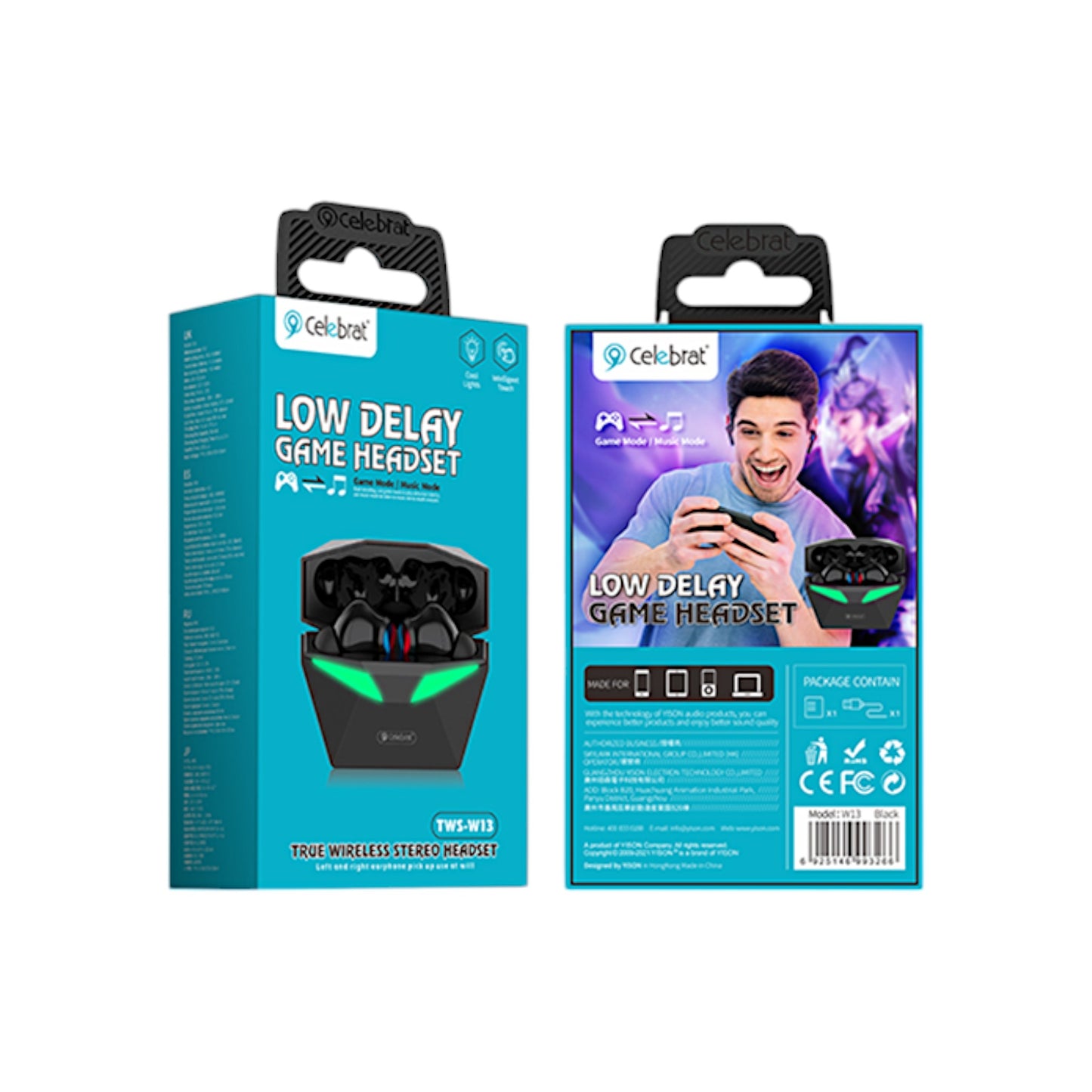 Earpods Gamer inalámbricos  - W13