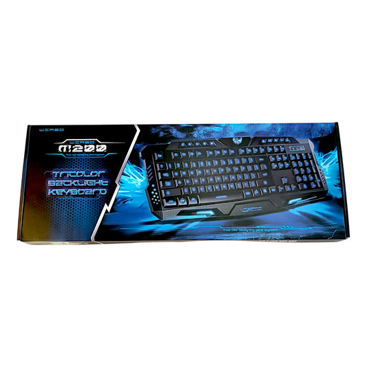 Teclado Mecánico Gamer Retroiluminado – M200