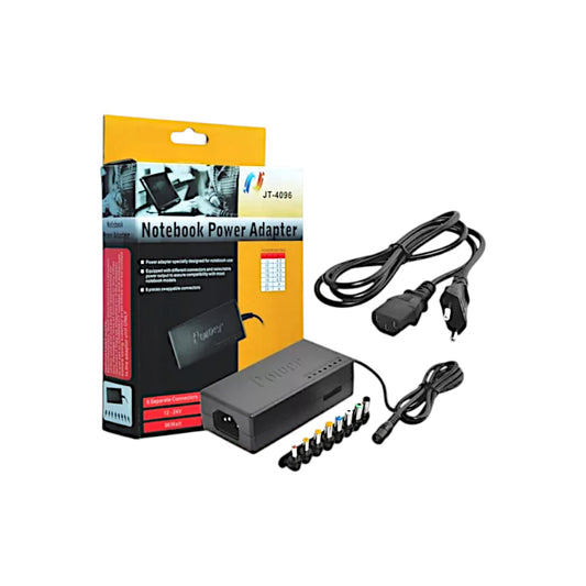 Adaptador Universal para Notebook con 8 conectores intercambiables