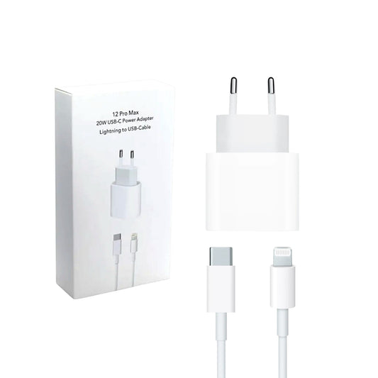 Cargador Tipo C a Lightning iPhone 20W - IP12