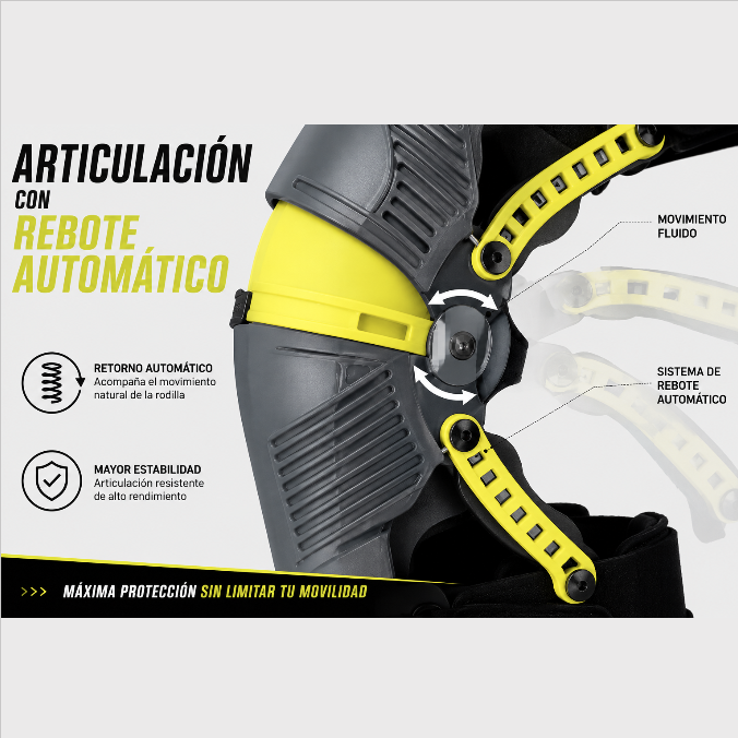 Rodilleras T10 Protect Tipo Mobius X8 Articuladas para Motocross y Enduro