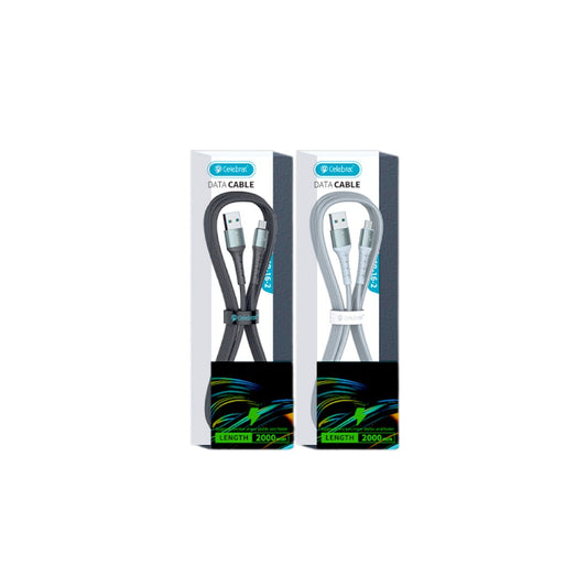 Cable USB a Micro USB (V8) 2 Metros Reforzado - CB-16-2M