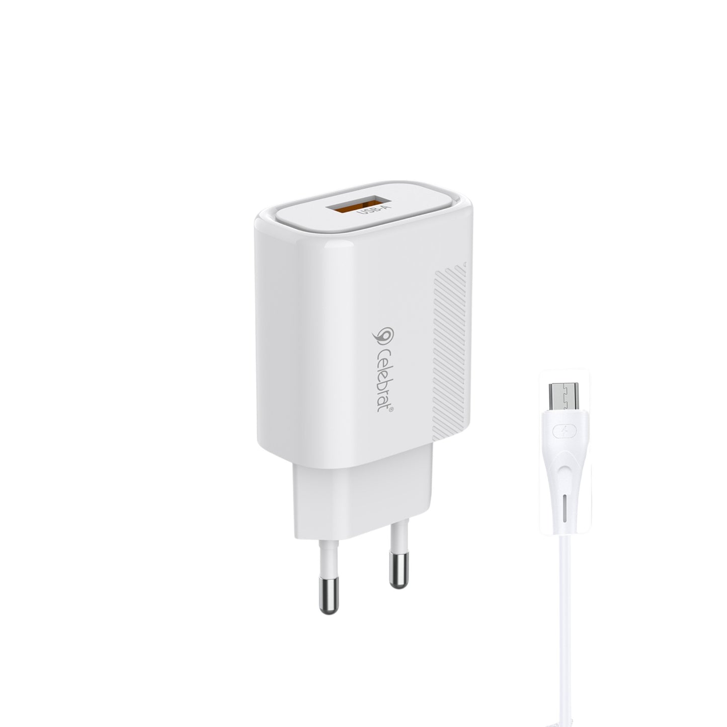 Cargador Micro USB (V8) Carga rápida 18W - H11