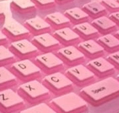 Teclado Inalámbrico Flexible de Silicona impermeable - Negro